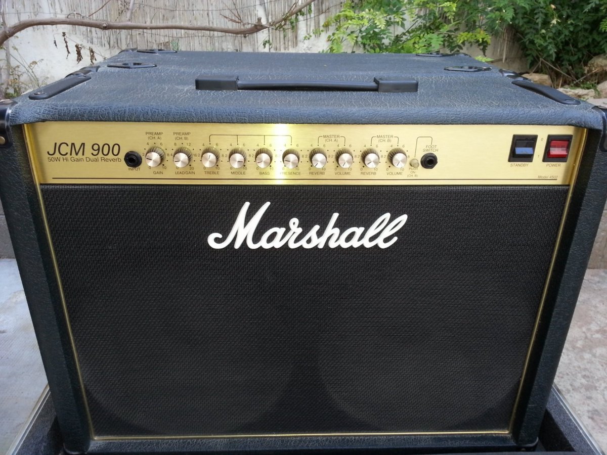 Marshall JCM 900 (model 4502) High Gain Dual Reverb 50w - Bbop.eu