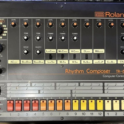 Roland TR-808 Rhythm Composer Analog Drum Machine Original MINT +